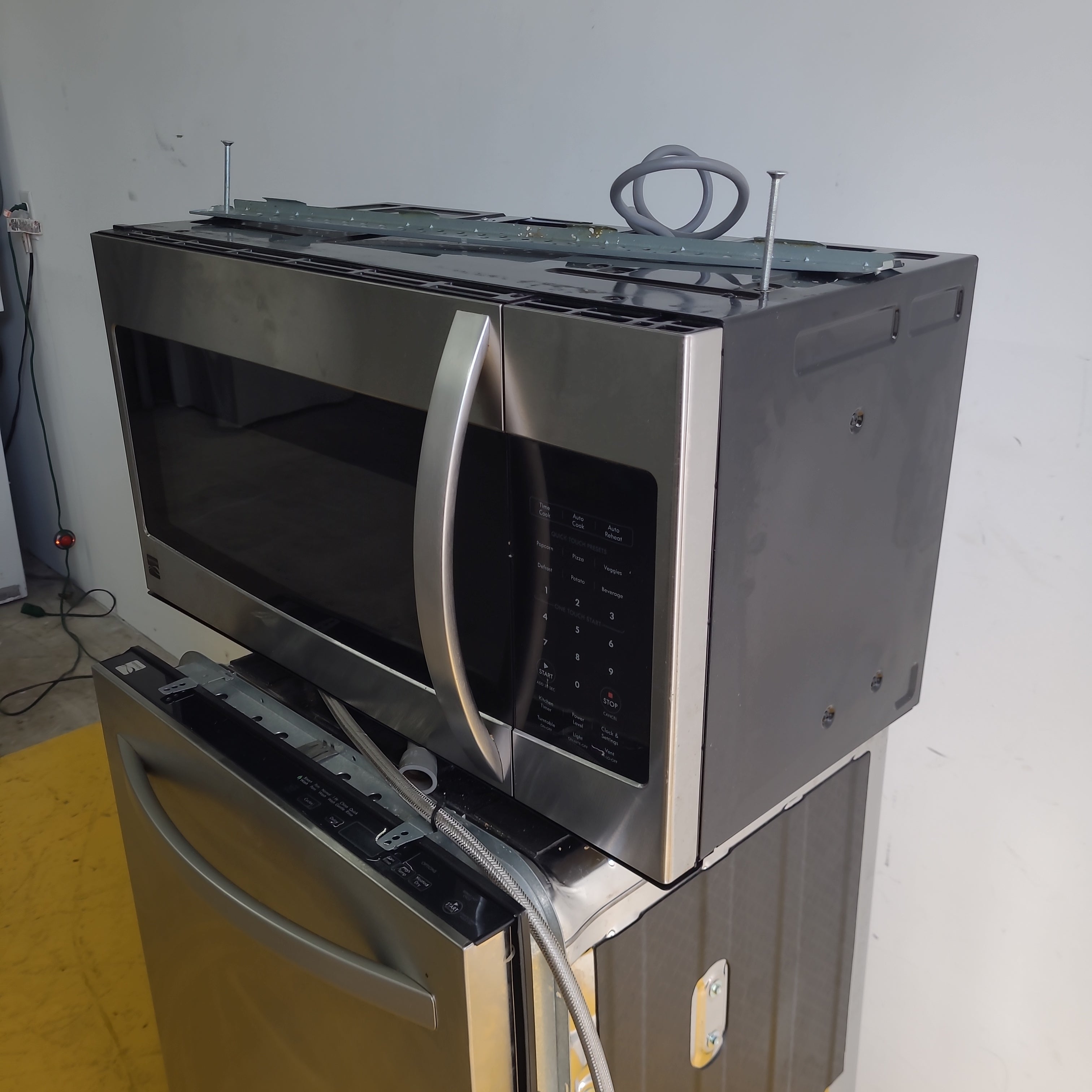 Kenmore Stainless Steel Over-the-Range Microwave Kenmore Stainless Steel Over-the-Range Microwave